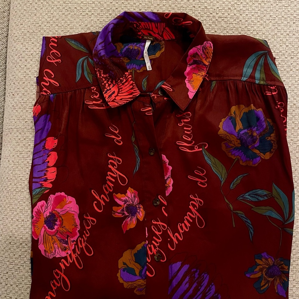 BEAUTIFUL FREE PEOPLE BLOUSE